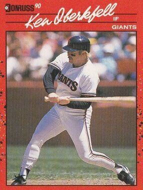 Ken Oberkfell - Donruss 90 Baseball Card